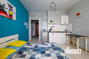 1-к квартира, посуточно, 19м2, 1/1 этаж