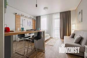 1-к квартира, посуточно, 28м2, 1/1 этаж