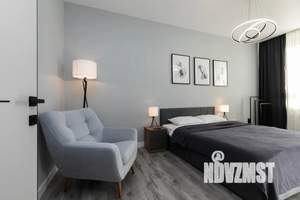 1-к квартира, посуточно, 40м2, 12/21 этаж