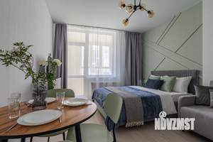 Студия квартира, посуточно, 31м2, 22/25 этаж