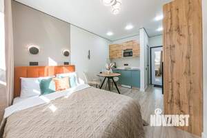 1-к квартира, посуточно, 18м2, 1/1 этаж