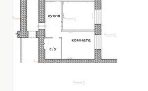 1-к квартира, на длительный срок, 25м2, 9/9 этаж