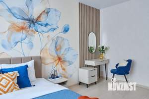 1-к квартира, посуточно, 42м2, 15/21 этаж