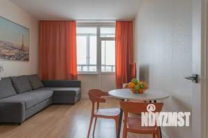 1-к квартира, посуточно, 51м2, 16/25 этаж