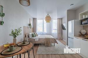 1-к квартира, посуточно, 38м2, 1/1 этаж