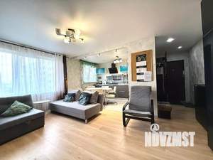 3-к квартира, посуточно, 60м2, 1/1 этаж