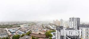 Студия квартира, посуточно, 35м2, 24/25 этаж