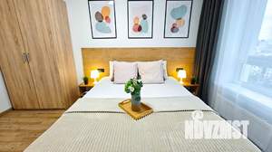 1-к квартира, посуточно, 40м2, 12/30 этаж