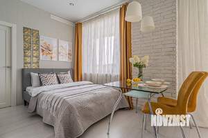 Студия квартира, посуточно, 41м2, 8/16 этаж