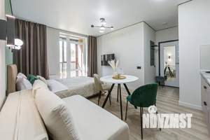Студия квартира, посуточно, 25м2, 1/25 этаж
