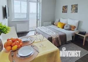 Студия квартира, посуточно, 27м2, 15/27 этаж