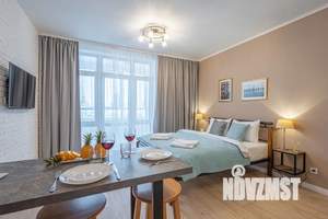 Студия квартира, посуточно, 34м2, 8/15 этаж