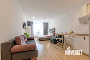 Студия квартира, посуточно, 40м2, 12/16 этаж
