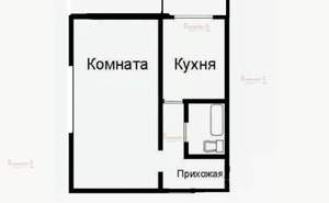 1-к квартира, на длительный срок, 36м2, 25/25 этаж