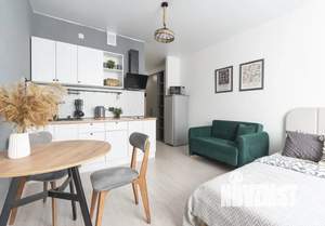 Студия квартира, посуточно, 25м2, 24/32 этаж