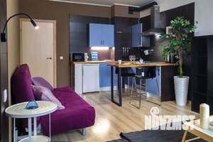 Студия квартира, посуточно, 40м2, 6/16 этаж