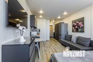 Студия квартира, посуточно, 23м2, 21/28 этаж
