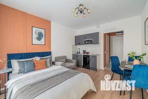Студия квартира, посуточно, 19м2, 19/24 этаж