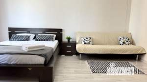 Студия квартира, посуточно, 50м2, 8/25 этаж