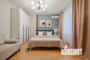 1-к квартира, посуточно, 42м2, 7/25 этаж