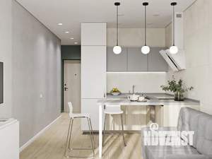 1-к квартира, посуточно, 46м2, 7/25 этаж
