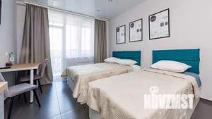 1-к квартира, посуточно, 28м2, 1/1 этаж