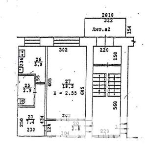 1-к квартира, на длительный срок, 38м2, 1/9 этаж
