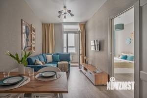 1-к квартира, посуточно, 46м2, 1/1 этаж