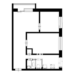 3-к квартира, на длительный срок, 52м2, 5/5 этаж