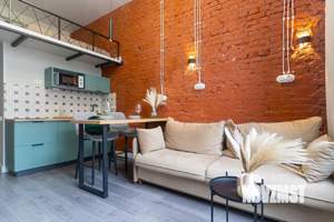 1-к квартира, посуточно, 20м2, 1/1 этаж