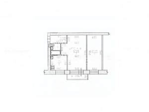 2-к квартира, на длительный срок, 45м2, 2/4 этаж