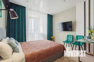 Студия квартира, посуточно, 26м2, 22/25 этаж