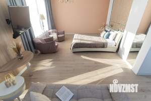 1-к квартира, посуточно, 87м2, 1/1 этаж