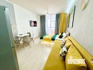 Студия квартира, посуточно, 32м2, 19/25 этаж