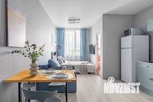 Студия квартира, посуточно, 23м2, 21/23 этаж