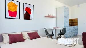 Студия квартира, посуточно, 26м2, 14/28 этаж