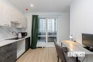 Студия квартира, на длительный срок, 34м2, 9/25 этаж