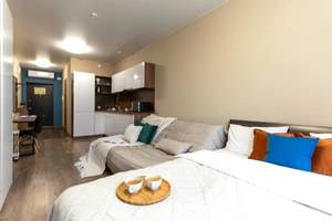 1-к квартира, посуточно, 26м2, 1/1 этаж