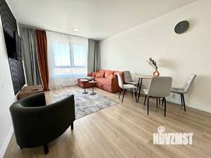 1-к квартира, посуточно, 43м2, 17/25 этаж