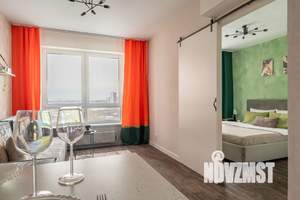 1-к квартира, посуточно, 42м2, 11/18 этаж