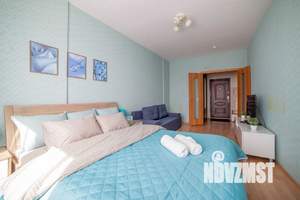 1-к квартира, посуточно, 45м2, 1/1 этаж