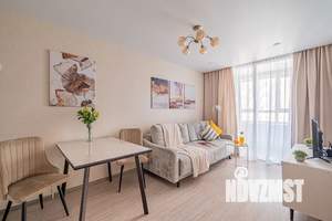 1-к квартира, посуточно, 42м2, 16/37 этаж