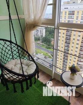 1-к квартира, посуточно, 40м2, 24/24 этаж