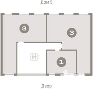 3-к квартира, вторичка, 85м2, 2/9 этаж