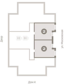2-к квартира, вторичка, 130м2, 16/16 этаж