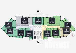 3-к квартира, строящийся дом, 118м2, 11/32 этаж