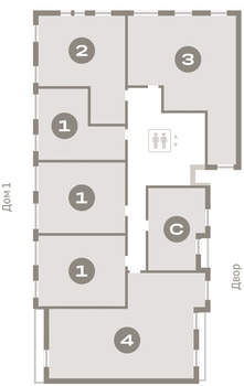 3-к квартира, вторичка, 87м2, 9/9 этаж