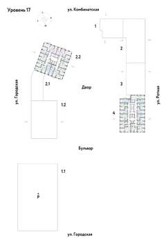 2-к квартира, строящийся дом, 30м2, 17/24 этаж