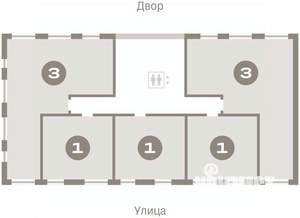 3-к квартира, вторичка, 81м2, 4/7 этаж