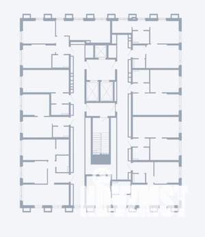 3-к квартира, строящийся дом, 59м2, 23/25 этаж